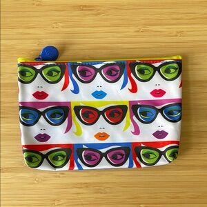 Ipsy Bag - Colorful Pop Art Zipper Pouch
